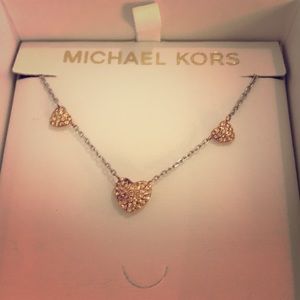 Micheal Kors rhinestone necklace !